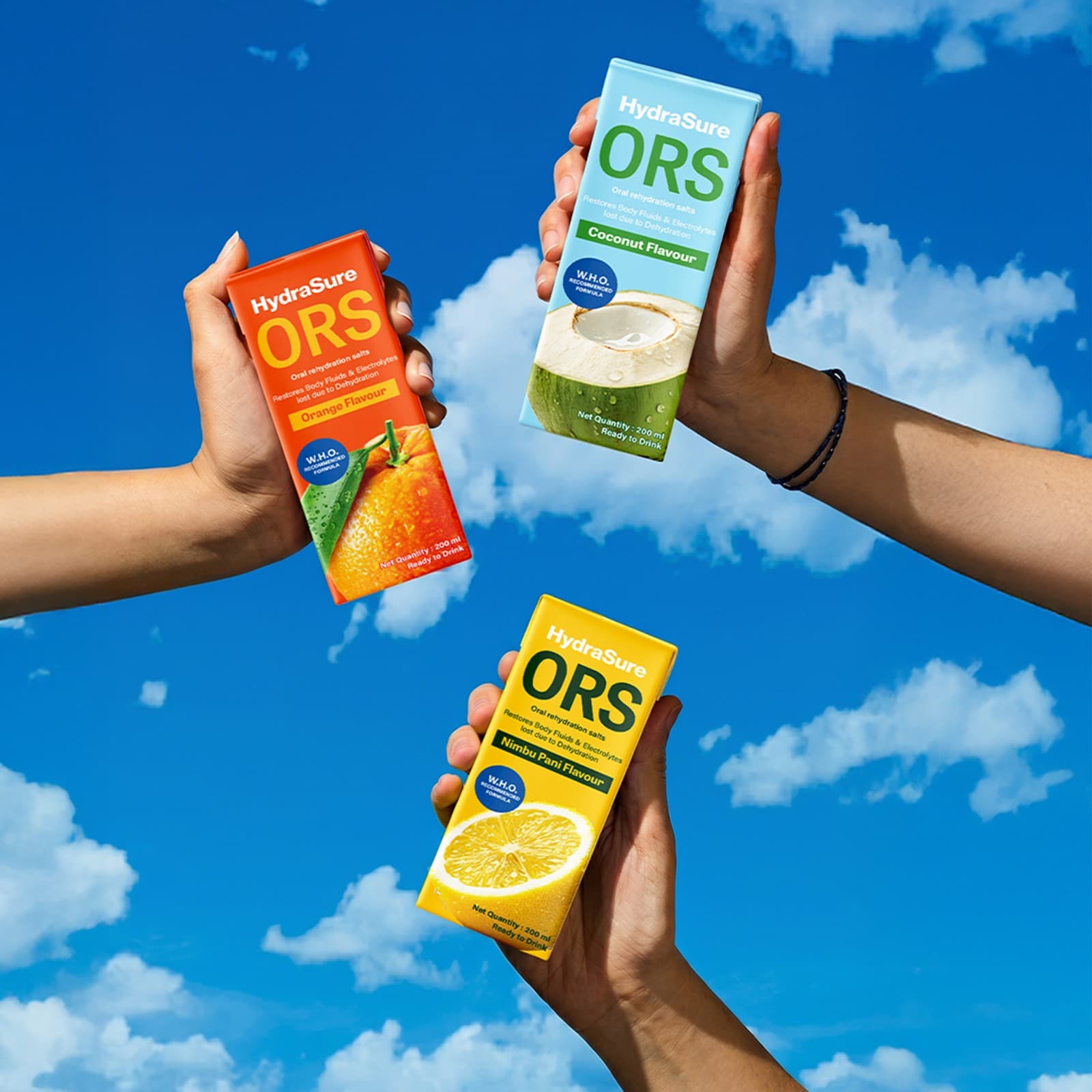 HydraSure ORS sachets